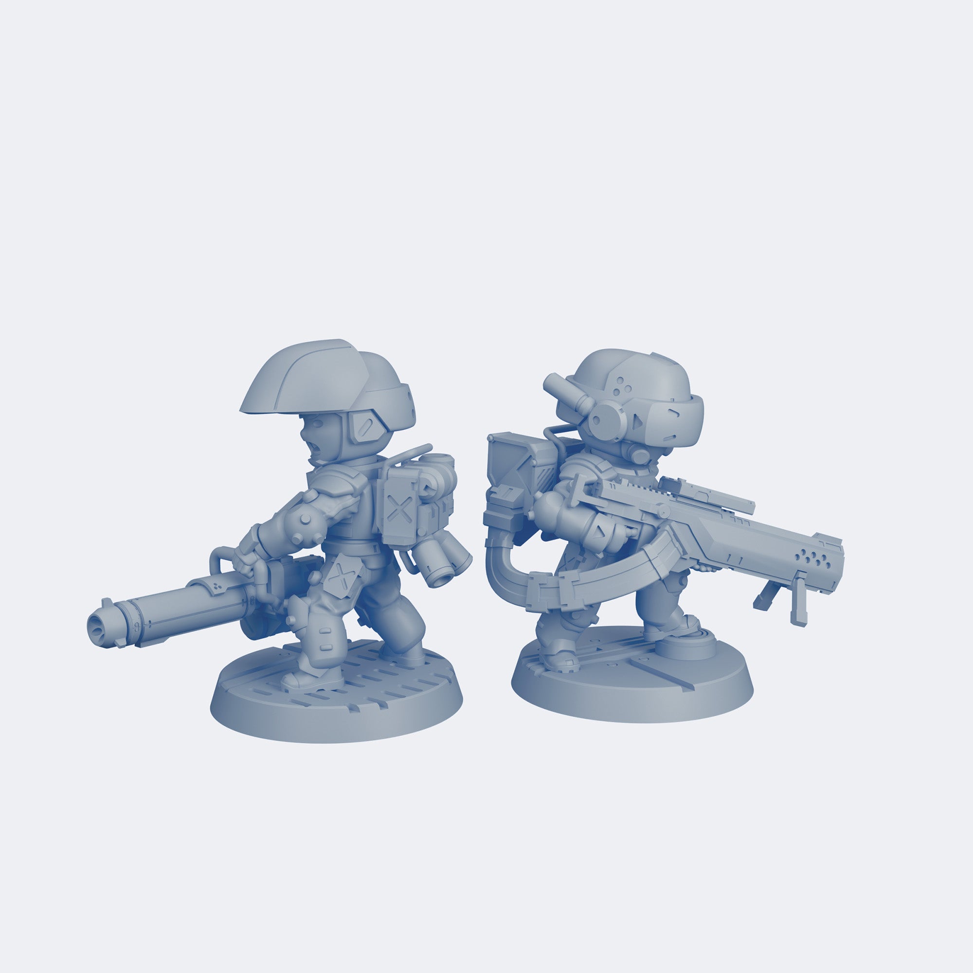 ARC-RANGERS with Heavy Weapons // STL – Space-Ops 3030