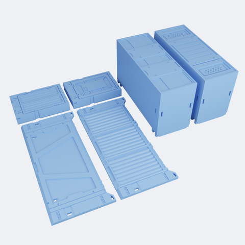 Sci-Fi Containers // STL