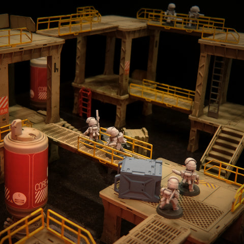 Terrain: Industrial Platforms // STL