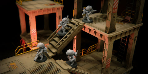 Industrial Platforms Terrain // STLs