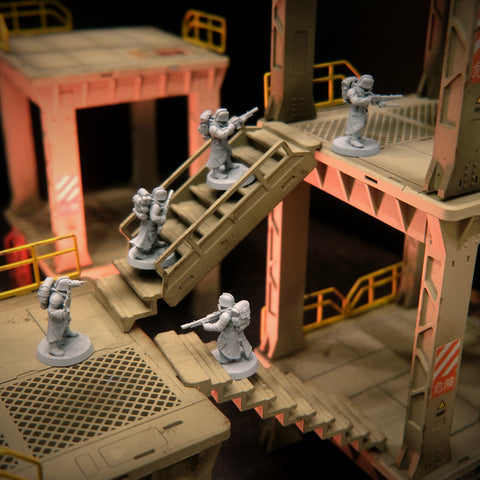 Terrain: Industrial Platforms // STL