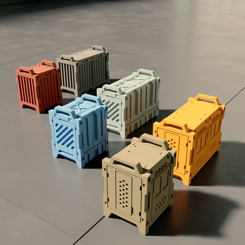 Sci-Fi Containers // STL