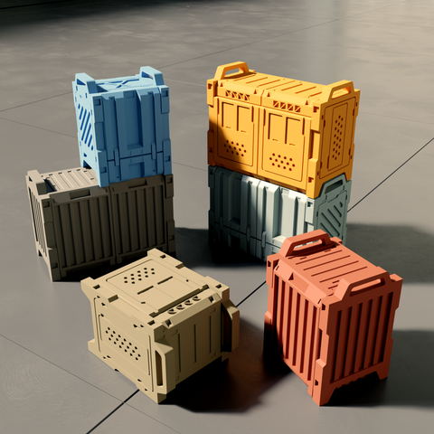 Sci-Fi Containers // STL
